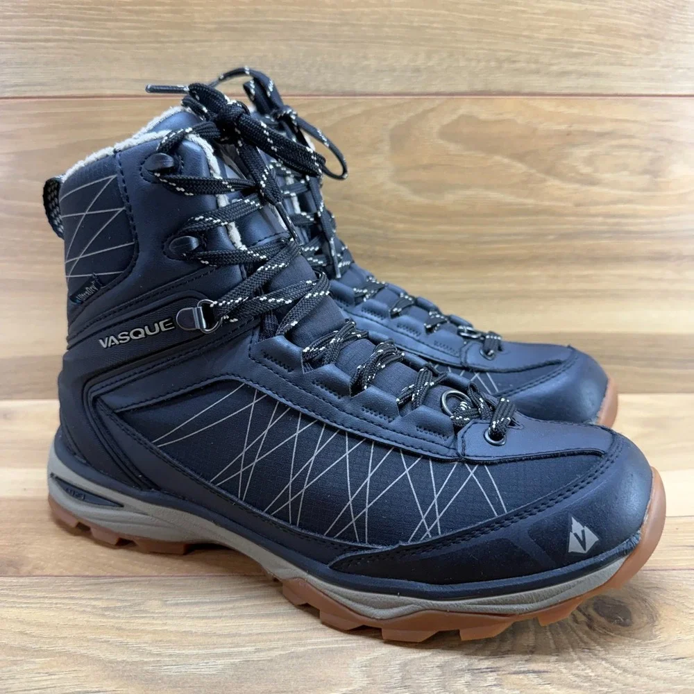 Vasque Coldspark Ultra Dry Womens 10 M‎ Boots Snow Hiking Boots Black